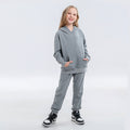 Children's Clothing Autumn And Winter New Terry Cotton Loose Hooded Sweater Suit Men And Women Two-Piece Suit