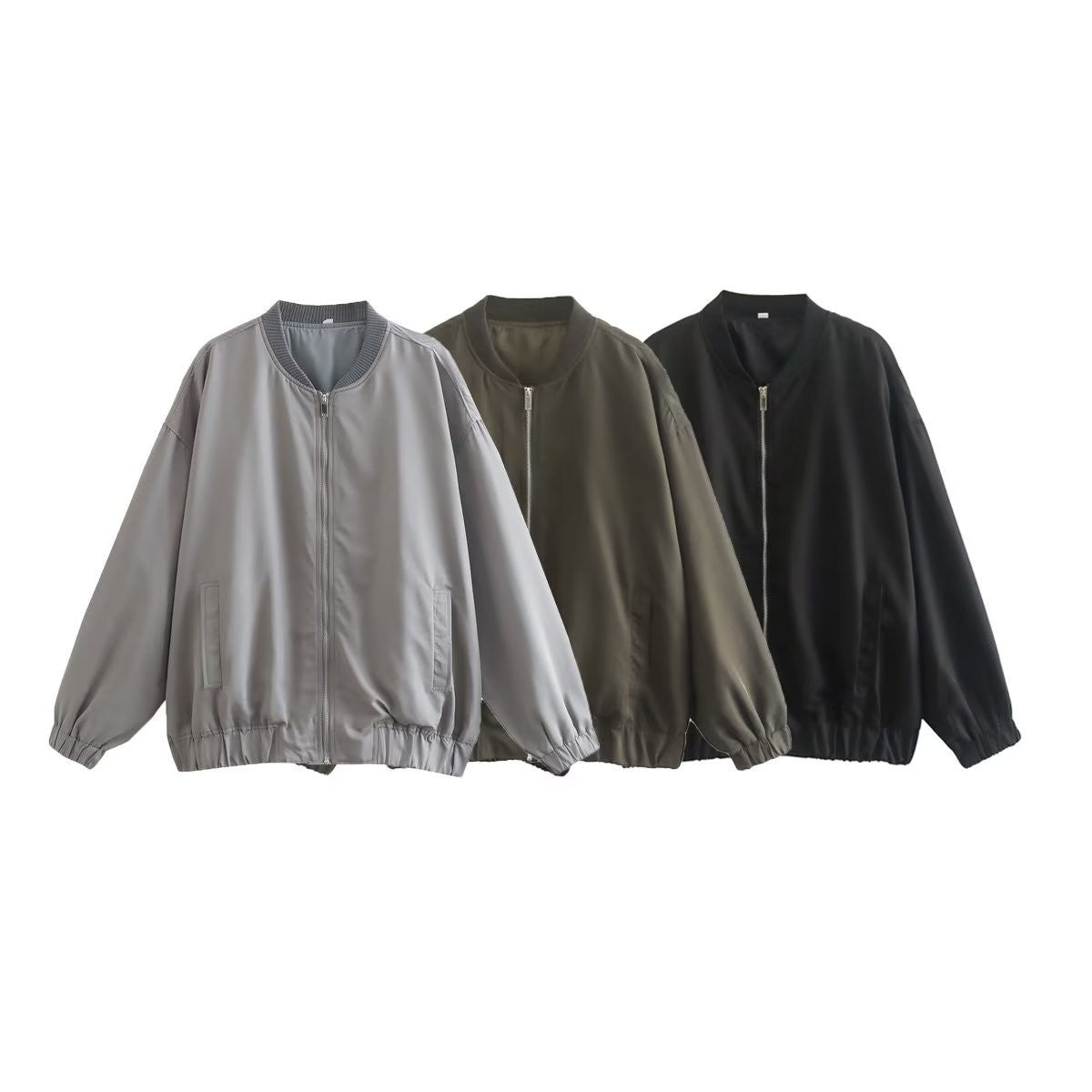 Spring and Autumn women's clothing new loose airplane jacket casual jacket top for women