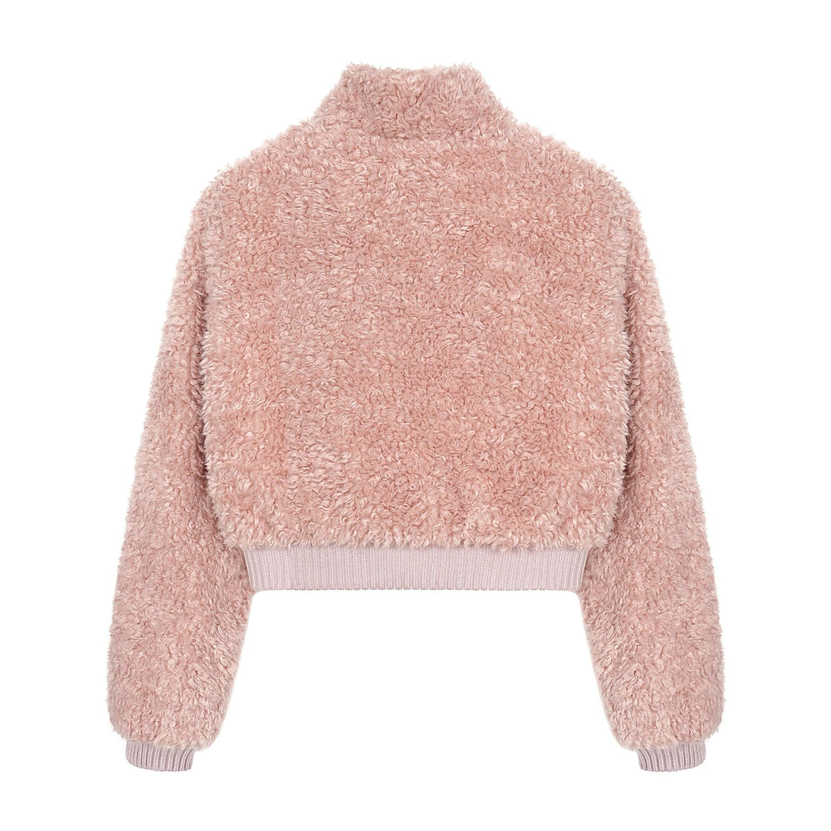 Lamb wool thick short cotton clothing for women