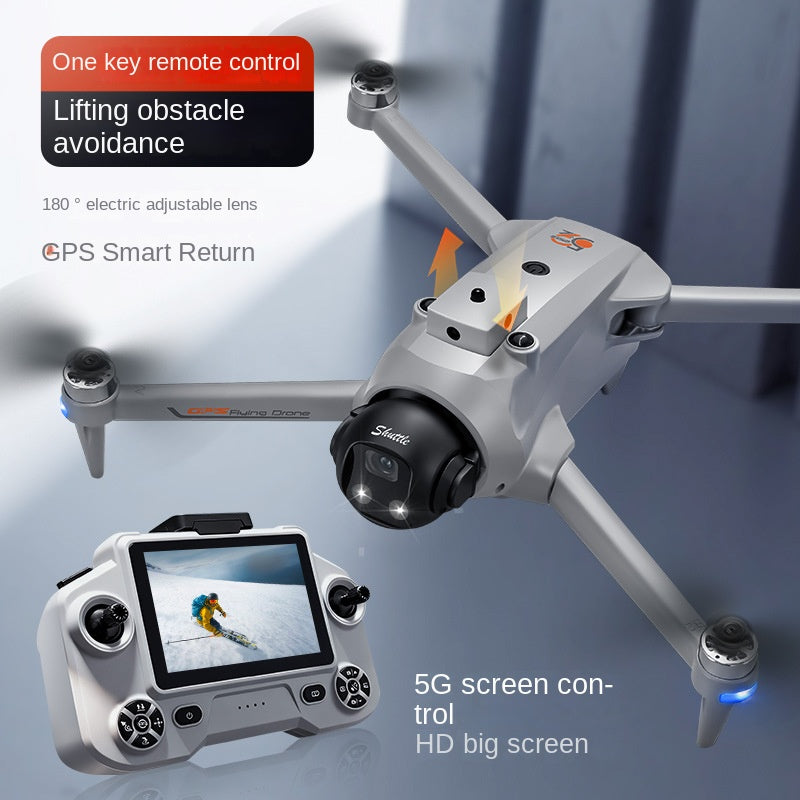 Drone YL059 GPS Remote Control Brushless Aircraft with Drop Function Obstacle Avoidance, and 5G Screen Control Quadrcopter